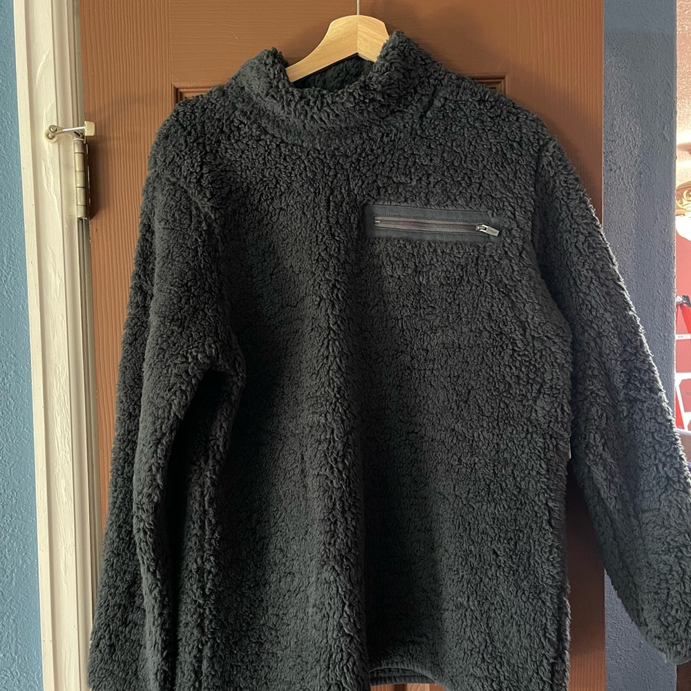 Jockey Black Sherpa Tunic